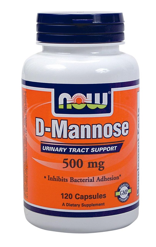 NOW FOODS D-MANNOSE 500MG CAPS 120S (2811)