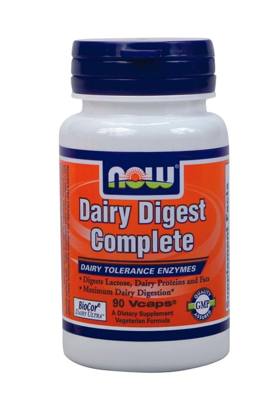 NOW FOODS DAIRY DIGEST ENZYMES CAPS 60S (2956)
