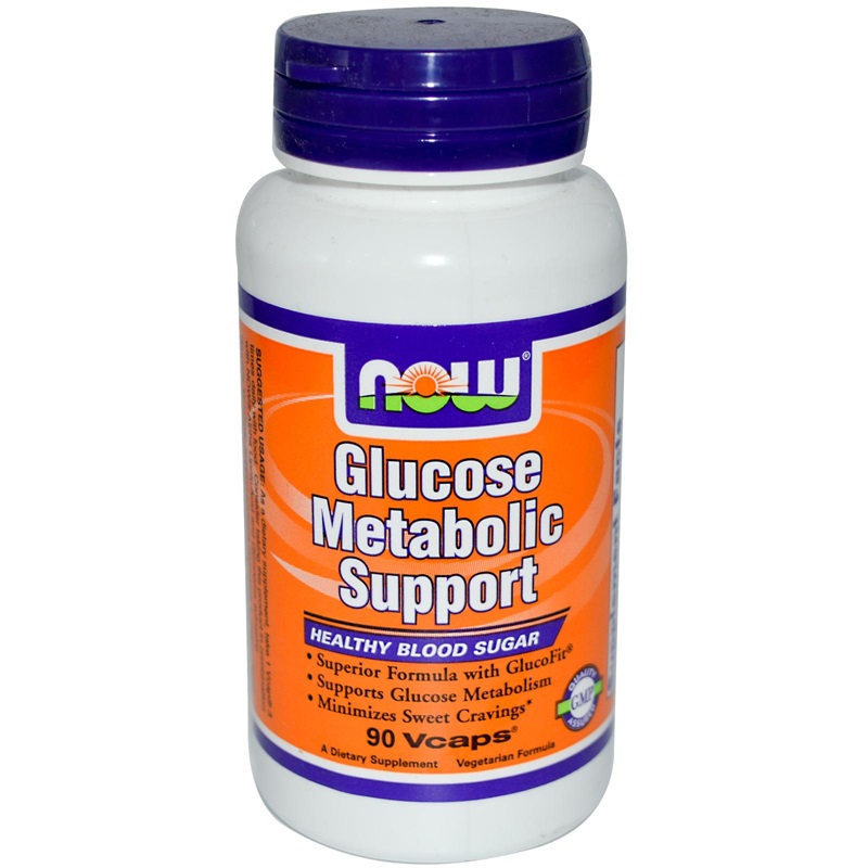 NOW FOODS GLUCOSE METABOLIC SUPPORT  CAPS 90S (3318)