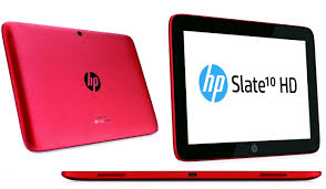 HP SLATE 10 HD Tablet Red