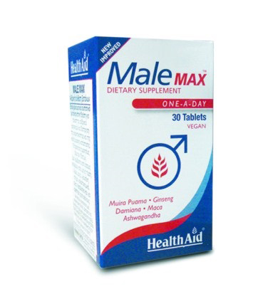 HEALTH AID MALE MAX TABS 30S