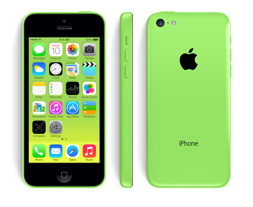 APPLE iPHONE 5C 8GB GREEN/BLUE/WHITE