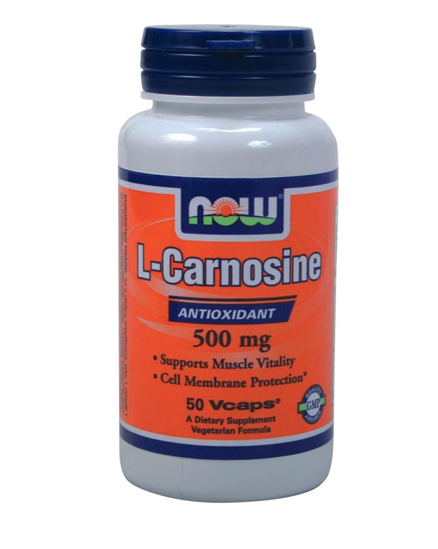 NOW FOODS L-CARNOSINE 500MG CAPS 50S (0078)