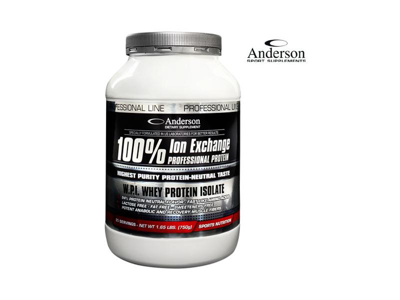 ANDERSON ION PROFESSIONAL 100% PROTEIN NEUTRAL FLAVOR 750G (20238)