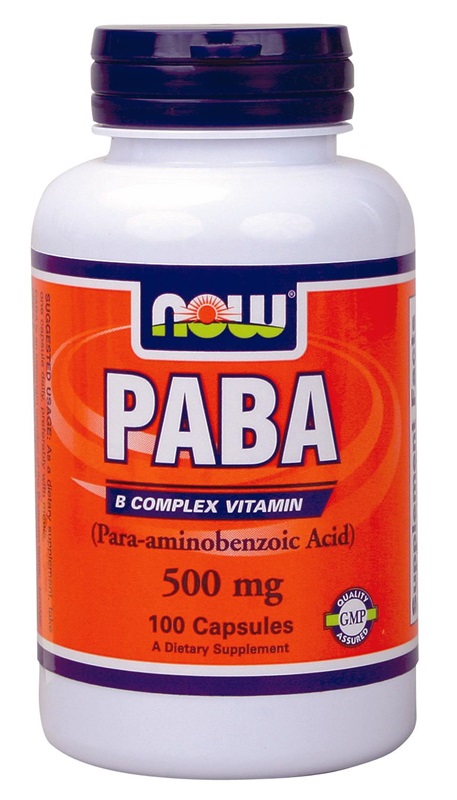 NOW FOODS PABA 500MG CAPS 100S (0485)
