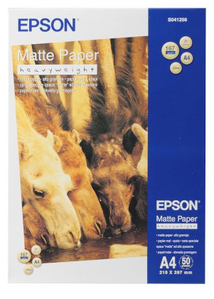 Epson Χαρτί Inkjet Heavyweight Matte Α4   (50 φύλλα Α4)