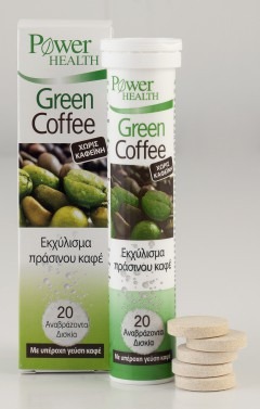 POWER HEALTH GREEN COFFEE TABS 20S