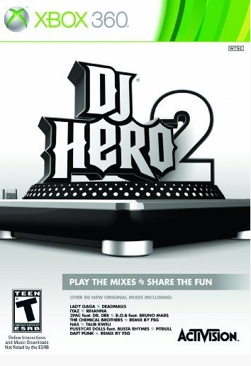 DJ HERO 2 STAND ALONE XBOX 360