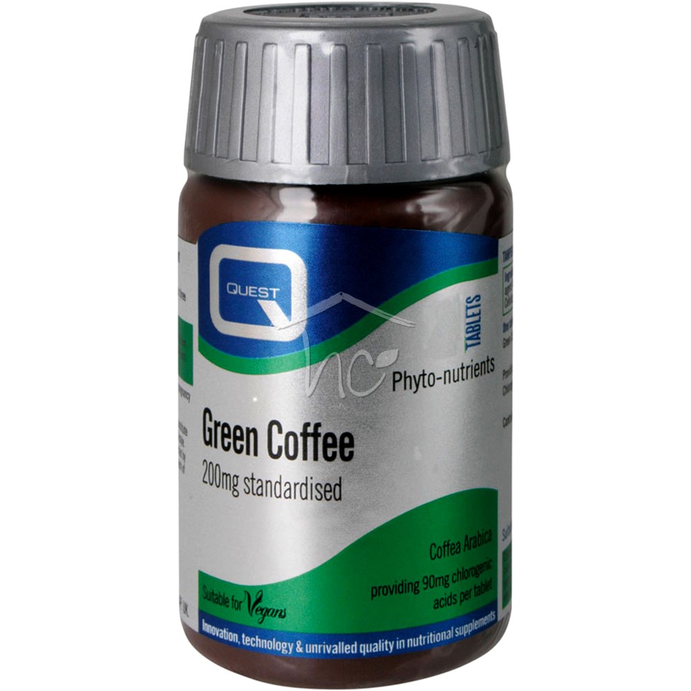 QUEST GREEN COFFEE 200MG TABS 90S