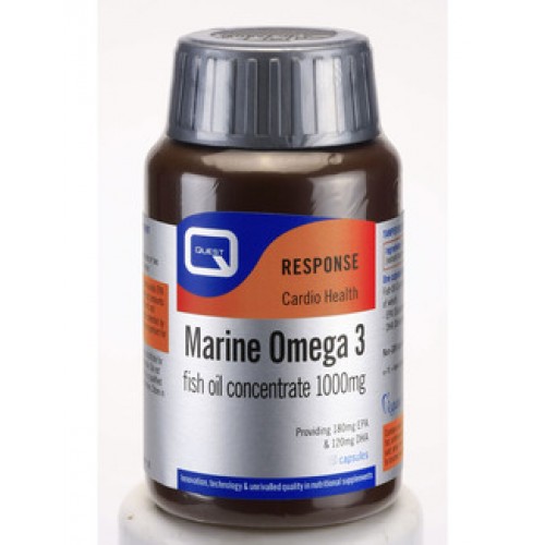 QUEST MARINE OMEGA 3 FISH OIL CAPS 90S