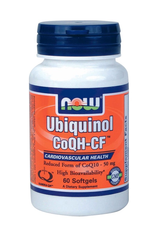 NOW FOODS UBIQUINOL CoQH-CF 50MG SOFTGELS 60S (3145)