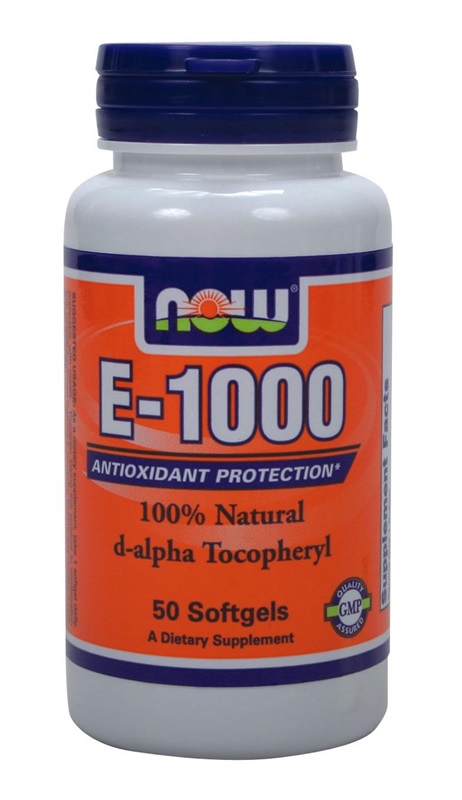 NOW FOODS E-1000 IU SOFTGELS 50S (0865)