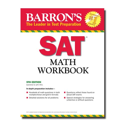 BARRON'S SAT MATH WORKBOOK 5TH ED