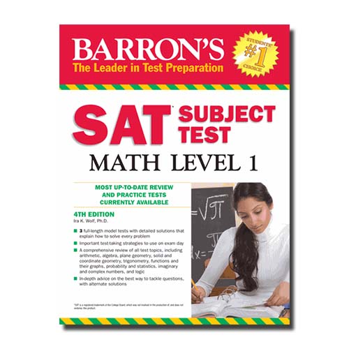 BARRONS SAT SUBJECT TEST: MATH LEVEL 1