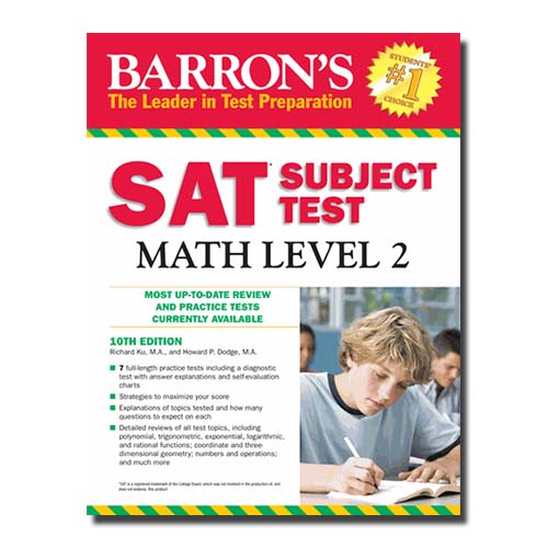 BARRONS SAT SUBJECT TEST MATH LEVEL 2 10TH ED
