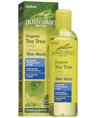 OPTIMA HEALTH TEA TREE DEEP CLEANSING SKIN WASH 250ML