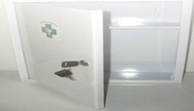 PHARMA METAL BOX 1 ΚΟΥΤΙ Α ΒΟΗΘΕΙΩΝ ΜΕΤΑΛΛΙΚΟ 30x30x12cm (01-02-0026)