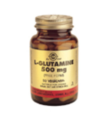 SOLGAR L-GLUTAMINE 500MG VEG.CAPS 50S