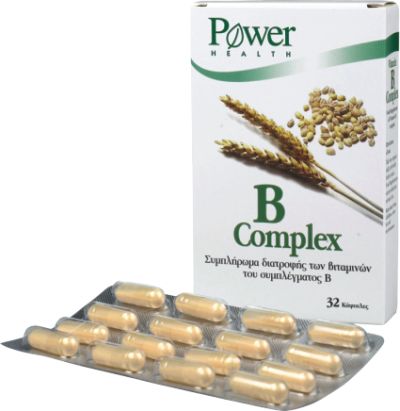 POWER HEALTH B COMPLEX CAPS 32S
