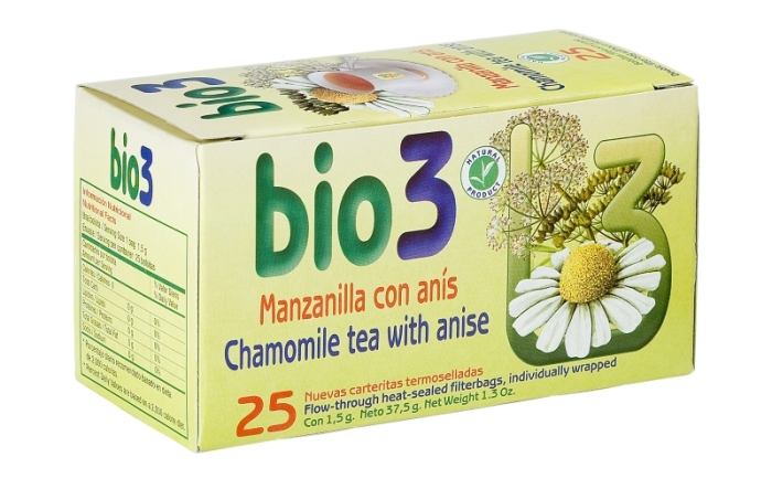 BIO 3 CAMOMILE WITH ANISE 25 ΦΑΚΕΛΑΚΙΑ (BIOD-010)