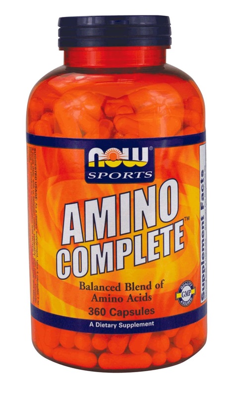 NOW FOODS AMINO COMPLETE 750MG CAPS 360S (0013)