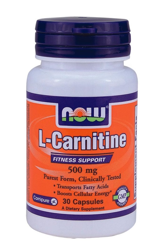 NOW FOODS L-CARNITINE 500MG CAPS 30S (0070)