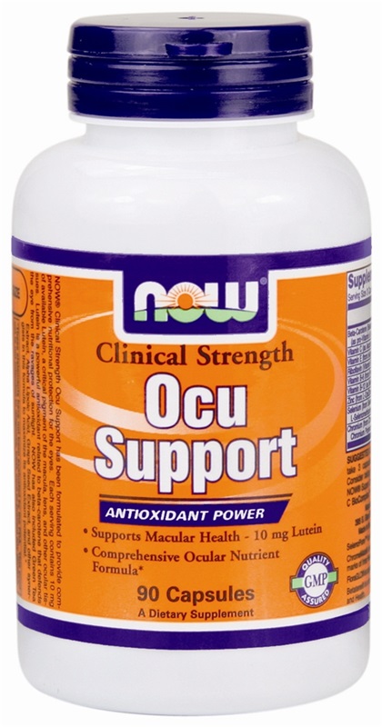 NOW FOODS OCU CLINICAL STRENGTH SUPPORT CAPS 90S (3301)