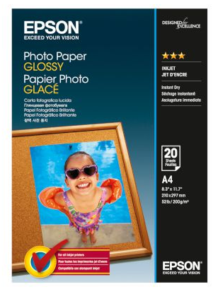 Epson Χαρτί Photo Glossy Α4 (20 Φύλλα)