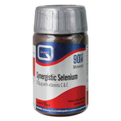 QUEST SYNERGISTIC SELENIUM 200MG WITH VITAMINS C, E TABS 90S