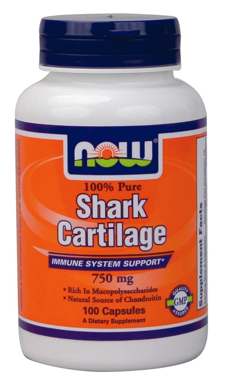 NOW FOODS SHARK CARTILAGE 750MG TABS 100S (3270)