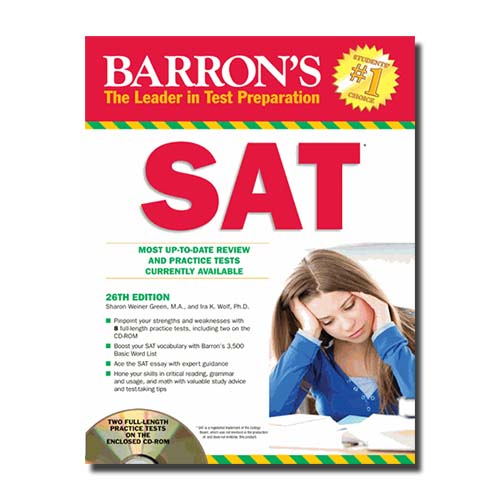 BARRONS SAT WITH CD-ROM 26TH ED