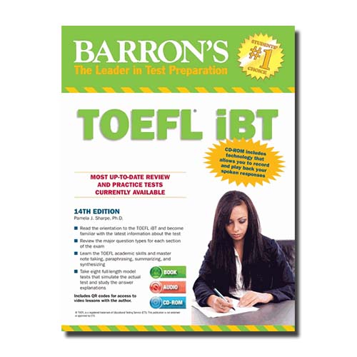 BARRONS TOEFL IBT WITH W/CD-ROM AND 2 AUDIO CDS