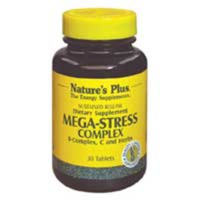 NATURES PLUS MEGA-STRESS TABS 30S (1250)