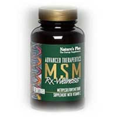 NATURES PLUS MSM RX-WELLNESS TABS 60S (4977)