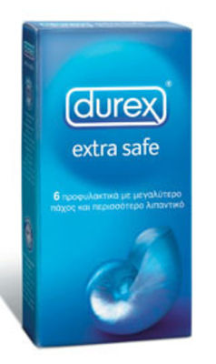 DUREX EXTRA SAFE ΠΟΛΥ ΑΝΘΕΚΤΙΚΟ 6 ΤΕΜ (10024682)