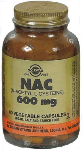 SOLGAR N-ACETYL-L-CYSTEINE NAC VEG.CAPS 60S
