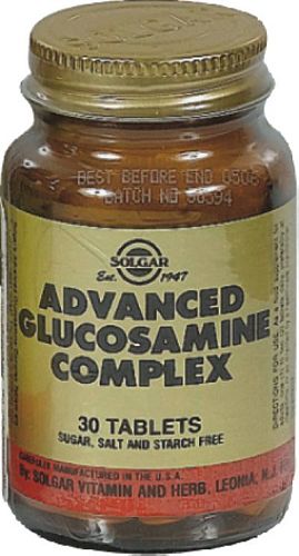 SOLGAR ADVANCED GLUCOSAMINE COMPLEX TABS 30S