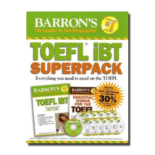 BARRON'S TOEFL IBT SUPER PACK  2ND ED